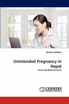 portada unintended pregnancy in nepal (en Inglés)