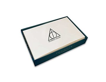 portada Harry Potter: Deathly Hallows Embossed Foil Note Cards (Harry Potter Gift Note Cards)