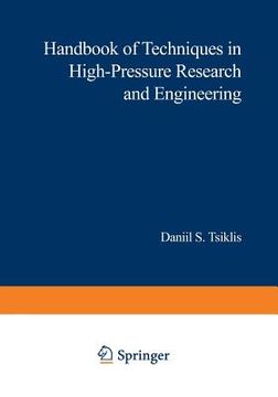 portada Handbook of Techniques in High-Pressure Research and Engineering (en Inglés)