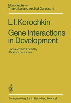 portada gene interactions in development (en Inglés)
