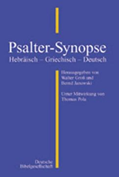 portada Psalter-Synopse. Hebräisch - Griechisch - Deutsch. (in German)