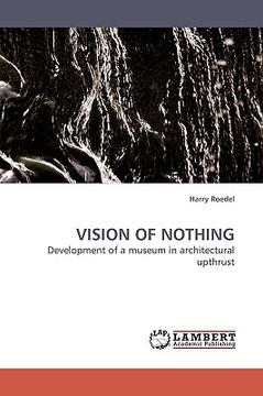 portada vision of nothing (en Inglés)