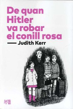 portada De Quan Hitler va Robar el Conill Rosa (in Catalá)