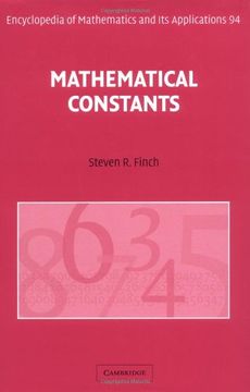 portada Mathematical Constants Hardback (Encyclopedia of Mathematics and its Applications) (en Inglés)