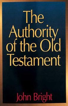 portada the authority of the old testament (en Inglés)
