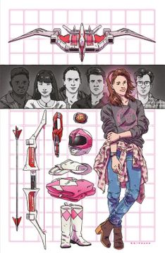 portada Mighty Morphin Power Rangers Pink #5b