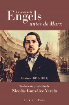 portada Friedrich Engels Antes de Marx