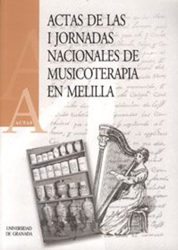 portada Actas de las I Jornadas Nacionales de Musicoterapia en Melilla