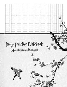portada Kanji Practice Notebook: Japanese Practice Workbook (en Inglés)
