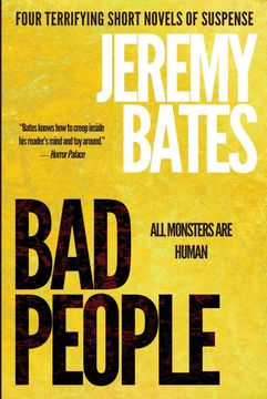 portada Bad People: Four Terrifying Short Novels of Suspense (en Inglés)