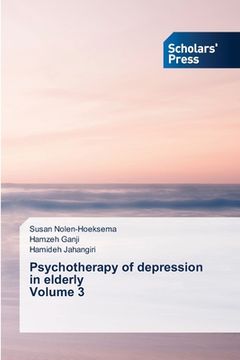 portada Psychotherapy of depression in elderly Volume 3 (in English)