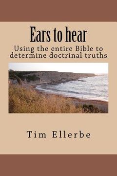 portada ears to hear (en Inglés)