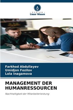 portada Management Der Humanressourcen (en Alemán)