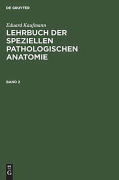 portada Lehrbuch der Speziellen Pathologischen Anatomie (German Edition) [Hardcover ] (in German)