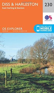 portada Diss & Harleston 1 : 25 000 (OS Explorer Map)