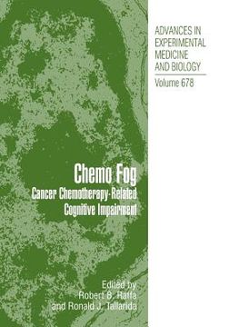 portada Chemo Fog: Cancer Chemotherapy-Related Cognitive Impairment (en Inglés)