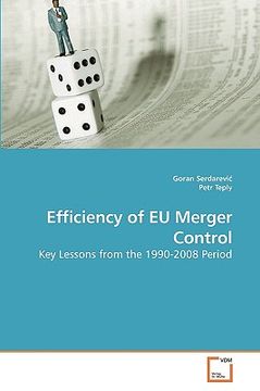 portada efficiency of eu merger control (en Inglés)