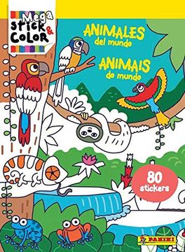 portada Animales del Mundo. Mega Stick & Color