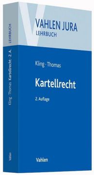 portada Kartellrecht (Vahlen Jura/Lehrbuch) (en Alemán)