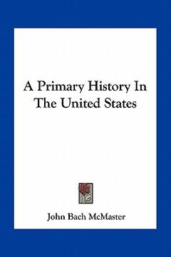 portada a primary history in the united states (en Inglés)