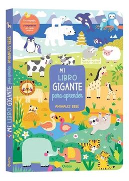 portada Mi Libro Gigante Para Aprender: Animales Bebes