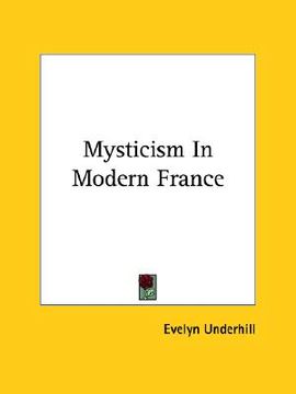 portada mysticism in modern france (en Inglés)