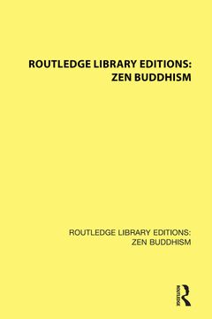 portada Routledge Library Editions: Zen Buddhism (en Inglés)
