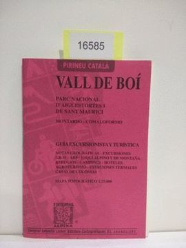 portada VALL DE BOÍ -ED.ESPANYOL (1:25000) (ALPINA)