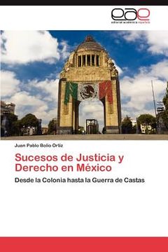 portada sucesos de justicia y derecho en m xico (in English)