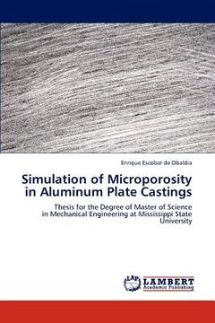 portada simulation of microporosity in aluminum plate castings (in English)