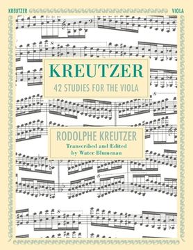 portada 42 Studies: Transcribed for Viola (Schirmer's Library of Musical Classics, Volume 1737) (en Inglés)