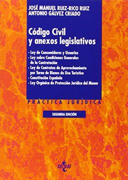 portada Código Civil Y Anexos Legislativos (Derecho - Práctica Jurídica)