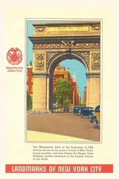 portada Vintage Journal Landmarks of New York City, Washington Arch (en Inglés)