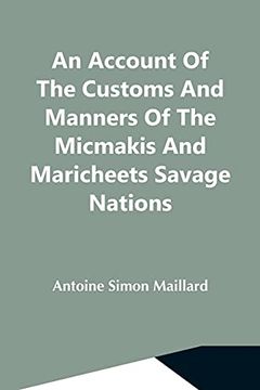 portada An Account of the Customs and Manners of the Micmakis and Maricheets Savage Nations; Now Dependent on the Government of Cape-Breton 