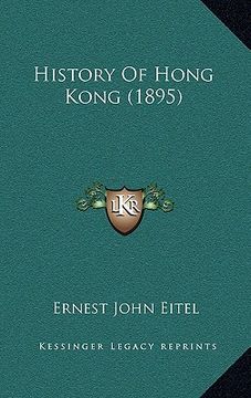 portada history of hong kong (1895) (en Inglés)