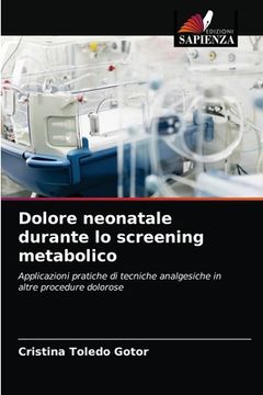 portada Dolore neonatale durante lo screening metabolico (en Italiano)