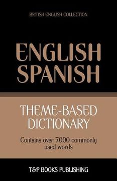 portada Theme-based dictionary British English-Spanish - 7000 words