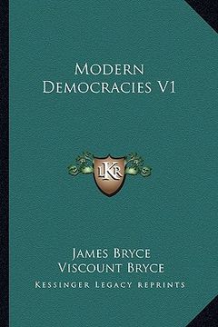 portada modern democracies v1 (en Inglés)