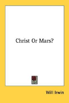 portada christ or mars? (en Inglés)