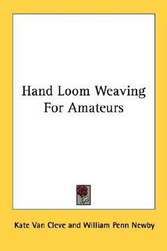 portada hand loom weaving for amateurs (in English)