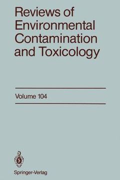 portada reviews of environmental contamination and toxicology: continuation of residue reviews (en Inglés)