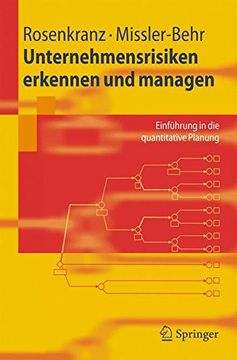 portada Unternehmensrisiken Erkennen und Managen: Einführung in die Quantitative Planung: Einfuhrung in die Quantitative Planung (en Alemán)
