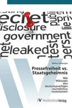 portada Pressefreiheit vs. Staatsgeheimnis
