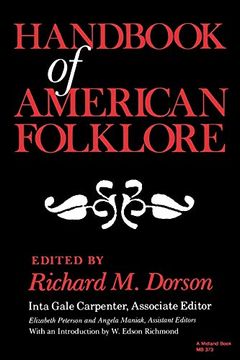 portada Handbook of American Folklore (a Midland Book) (en Inglés)