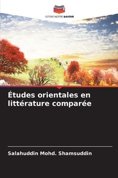 portada Études orientales en littérature comparée (en Francés)