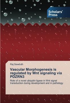 portada Vascular Morphogenesis is regulated by Wnt signaling via PDZRN3: Role of a novel ubiquitin ligase in Wnt signal transduction during development and in pathology