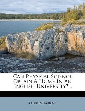 portada can physical science obtain a home in an english university?... (en Inglés)