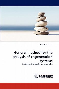 portada general method for the analysis of cogeneration systems (in English)