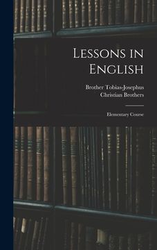 portada Lessons in English; Elementary Course