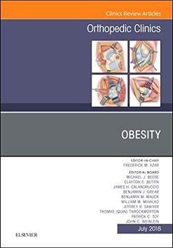portada Obesity, an Issue of Orthopedic Clinics, 1e (The Clinics: Orthopedics) (en Inglés)